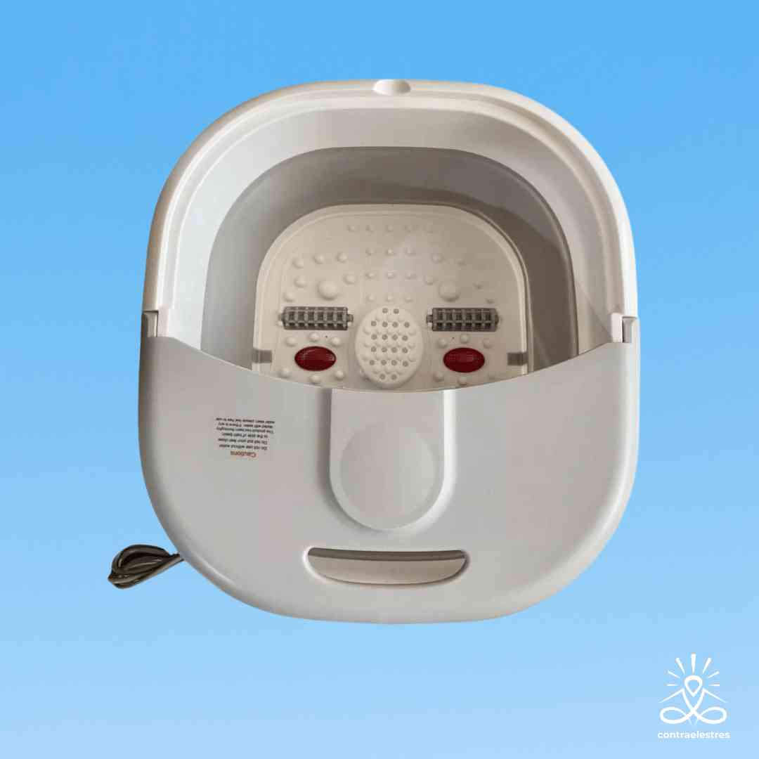Hidromasaje para Pies | Spa Plegable con Función de Pedicura