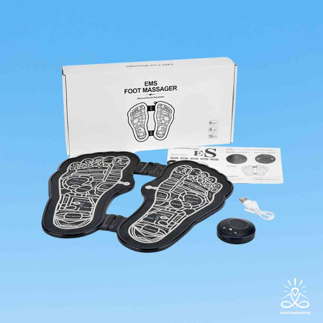 Masajeador de Pies Eléctrico Shiatsu | Relajación Profunda en Casa