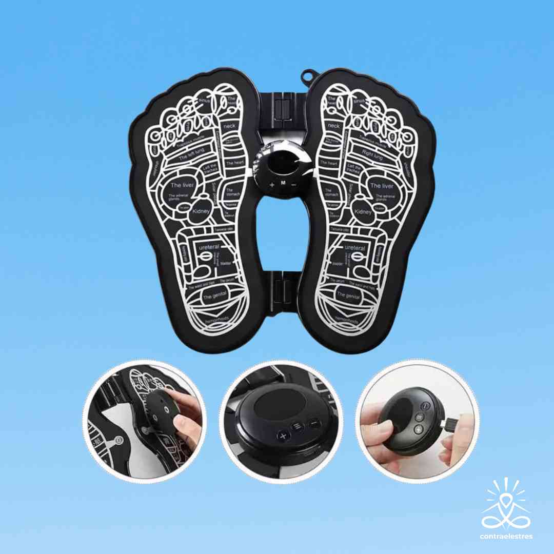 Masajeador de Pies Eléctrico Shiatsu | Relajación Profunda en Casa