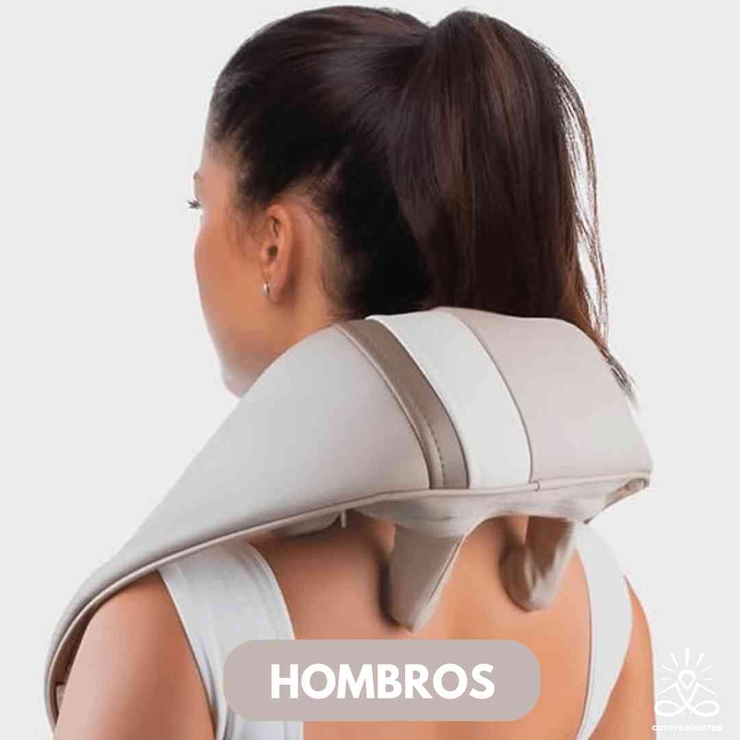 Masajeador de cuello y hombros con terapia de calor