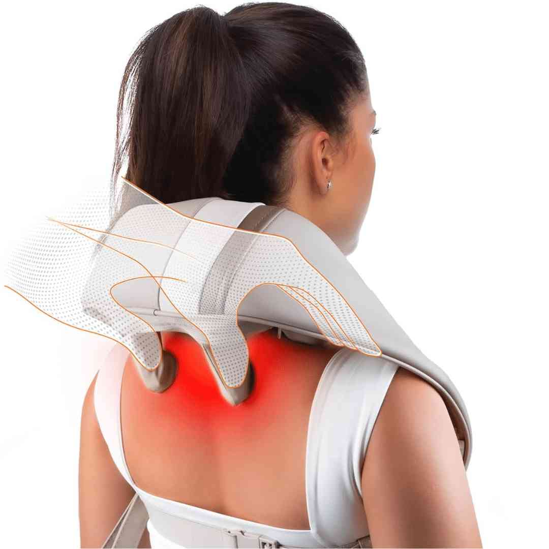 Masajeador de cuello y hombros con terapia de calor Masajeador de cuello y hombros con terapia de calor