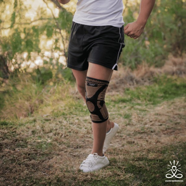 Rodillera de Compresión con Fibra de Cobre Rodillera de Compresión con Fibra de Cobre