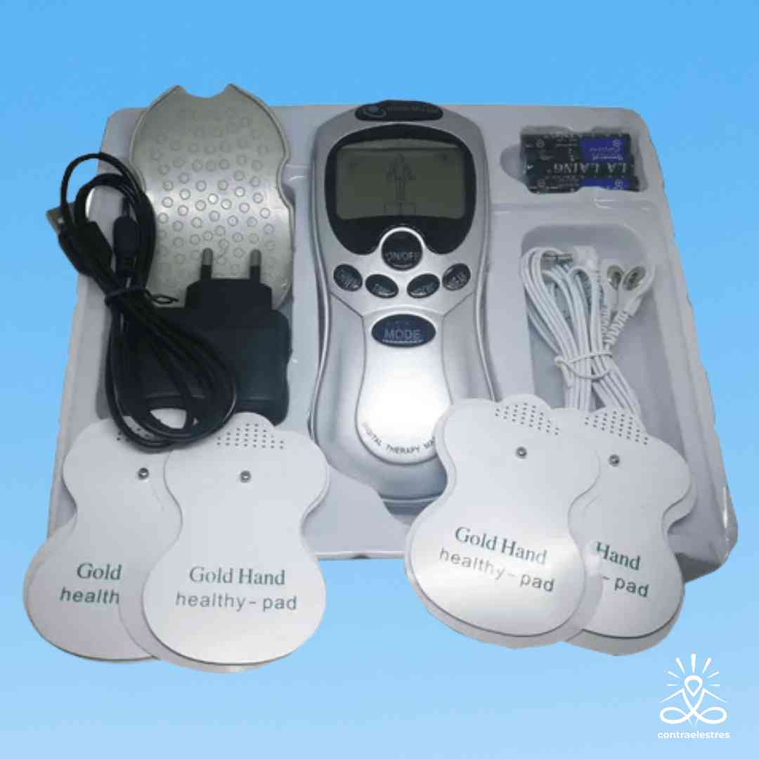 Electro estimulador Digital 8 Parches